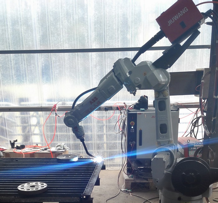 鋼格板自動焊接機器人
